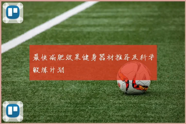 最快减肥效果健身器材推荐及科学锻炼计划